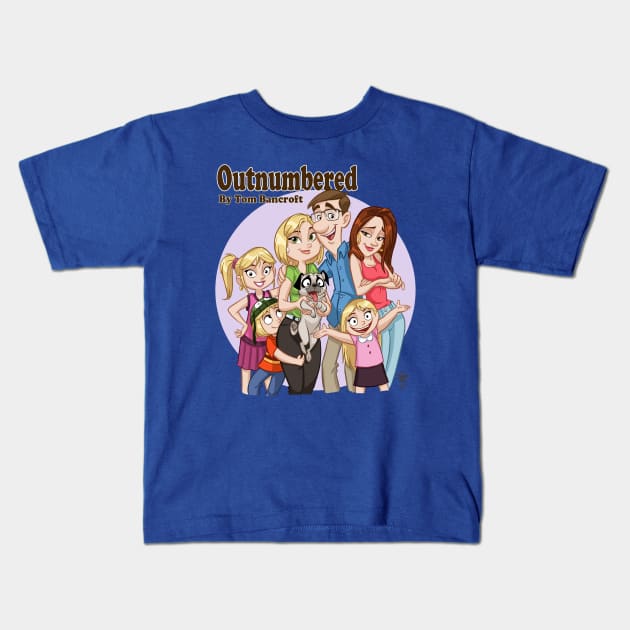 Outnumbered webcomic t-shirt Kids T-Shirt by TomBancroft